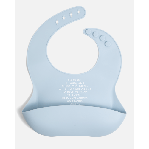 Meal Blessing Silicone Bib
