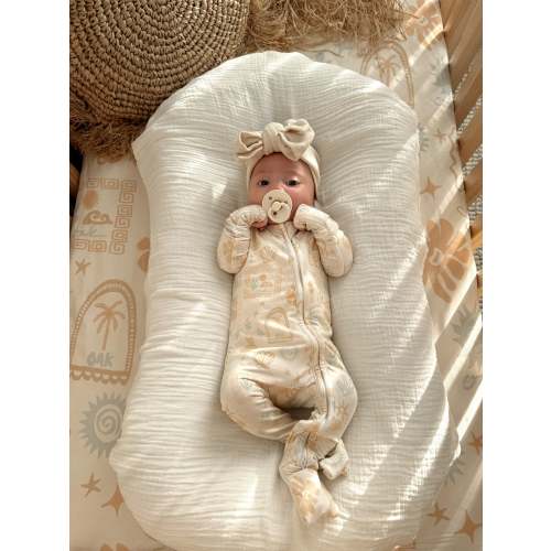 Bamboo Zippy Onesie | Wanderer (Pastel) – OAK THE LABEL
