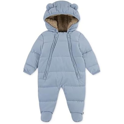 Huggies Unisex Baby Sherpa Lined Footed Snow Suit