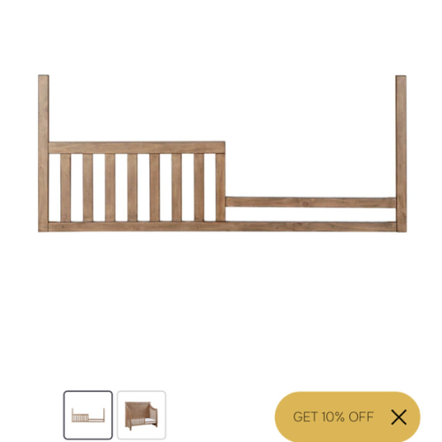 Appleseed Rowan Toddler Rail – Bambi Baby