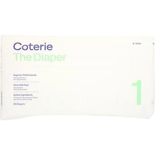 Coterie Diapers Size 1, 33 Ct
