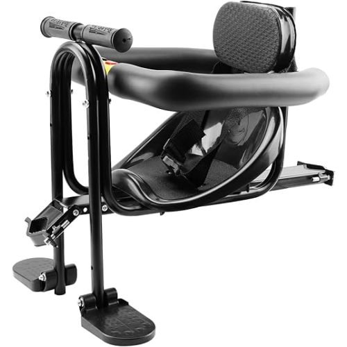 YouTeMei Kids Bike seat, Kids Front Mounted Bike Seat for Adult Bike