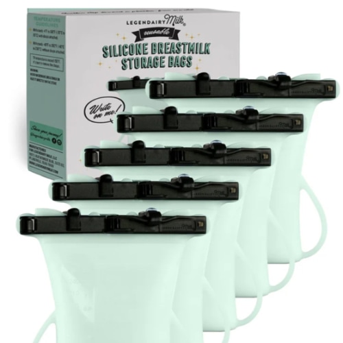 Reusable Silicone Breastmilk Storage Bags | Legendairy Milk