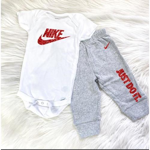 Baby Baby Girl Nike Inspired Jogger Outfit Coming Home Outfit - Etsy
