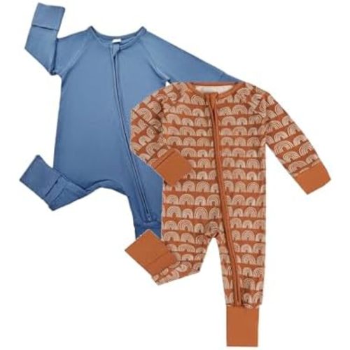 Bow Dream Bamboo Rayon Baby Pajamas Infant Sleepers Newborn Boy Girl Clothes Jumpsuit Rompers Outfit