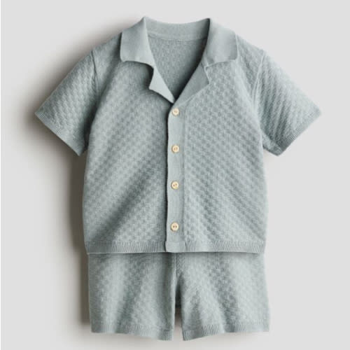2-piece Cotton-knit Set