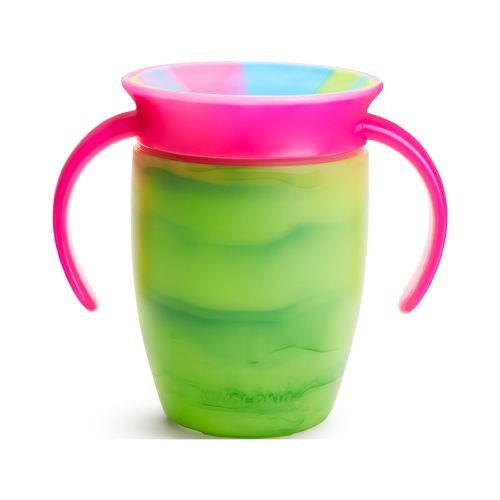 Munchkin® Miracle® 360° Spoutless Tie Dye Trainer Cup, 7 oz, Green, Unisex