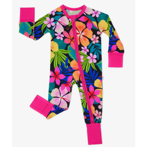 Jungle Blooms Zippy | Little Sleepies, 6-12 M