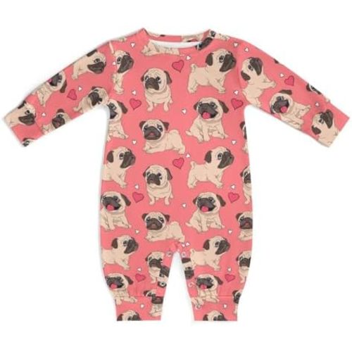 Newborn Baby Romper Clothing Cute Infant Long Sleeve Clothes Jumpsuit Playsuit One Piece Outfit for Boy Girl