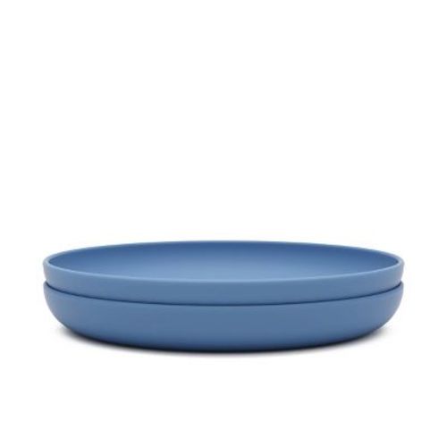Lalo 2pc Silicone Dining Plates