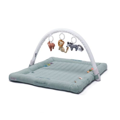 Dockatot Minimat Baby Playmat - Blossom Chambray