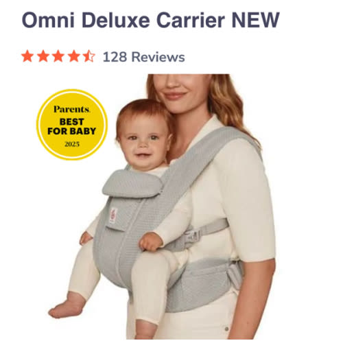 Shop Omni Deluxe Baby Carrier - NEW CARRIER | Ergobaby