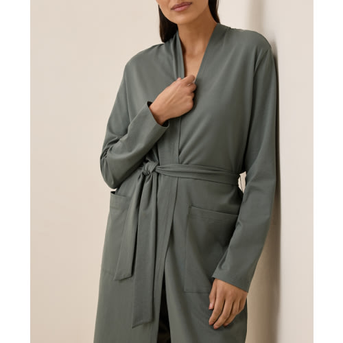 Women’s Cool Stretch Lounge Duster made with Organic Cotton | Pact