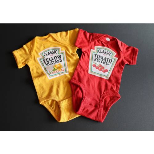 Ketchup & Mustard Onesies
