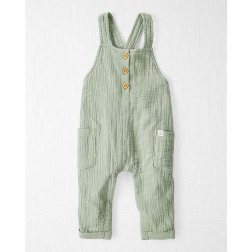 Baby Organic Cotton Gauze Overalls - Little Planet | Carter's