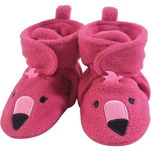 Hudson Baby Unisex-Child Cozy Fleece Booties Winter Accessory Set