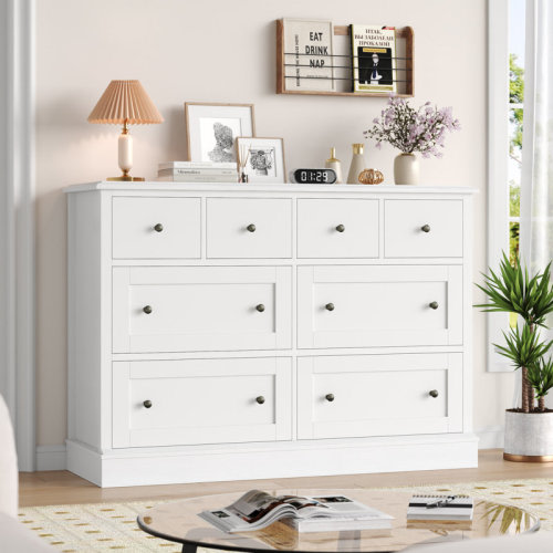 Winston Porter 8 - Drawer Dresser & Reviews | Wayfair