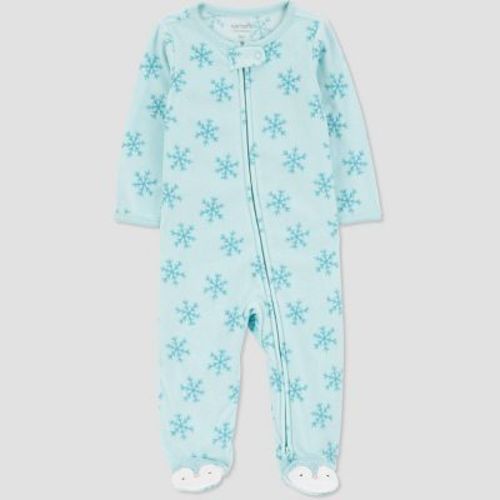 Carter's Just One You®️ Baby Girls' Sleep N' Play - Blue Newborn