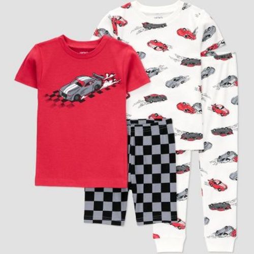 Carter's Just One You® Toddler Boys' 4pc Snug Fit Pajama Set