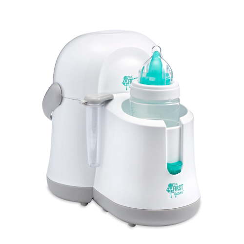 The First Years 3-in-1 Bottle Warmer & Cooler, Baby Bottle Holder and Sterilizer With Auto Shut-Off