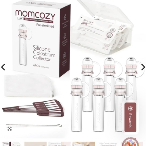 Momcozy Colostrum Reusable Breast Milk Collector