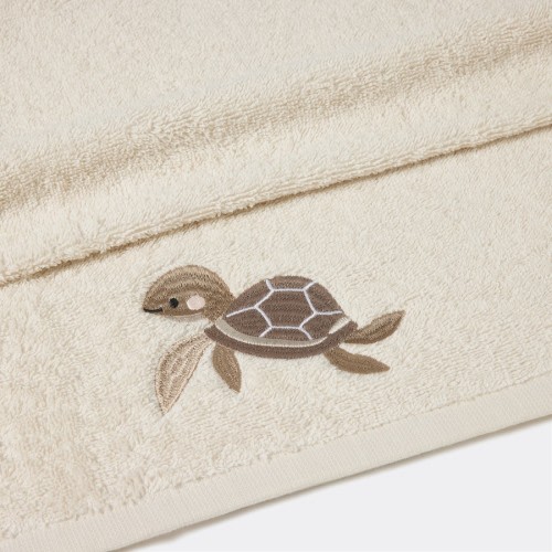 Dymples Cotton Bath Towel - Natural
