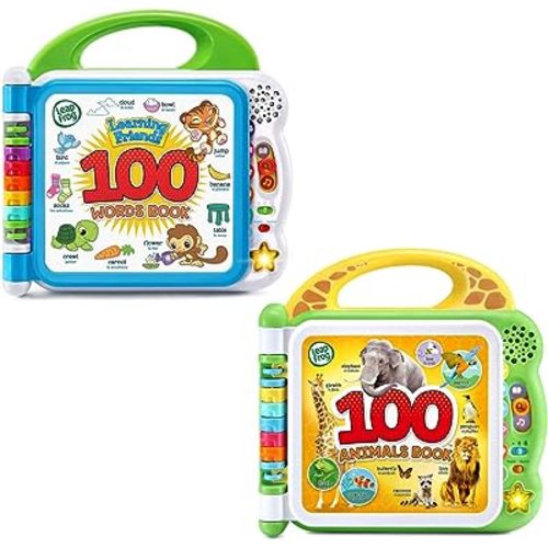 LeapFrog 100 Words and 100 Animals Book Set (Frustration Free Packaging)
