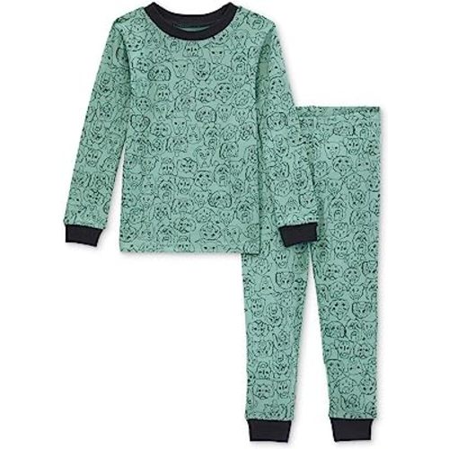 Burt's Bees Baby Baby Boys' Pajamas, Tee and Pant 2-Piece Pj Set, 100% Organic Cotton