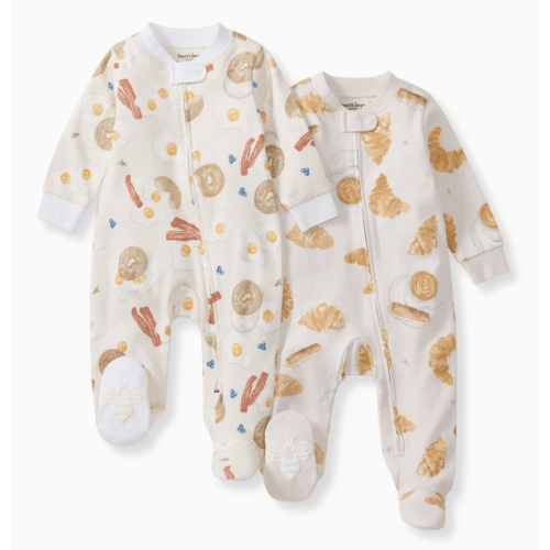 Eggs & Coffee Organic Sleep & Play 2 Pack – Burt's Bees Baby