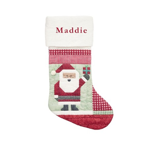 Heirloom Quilted Christmas Stocking Collection | Pottery Barn Kids