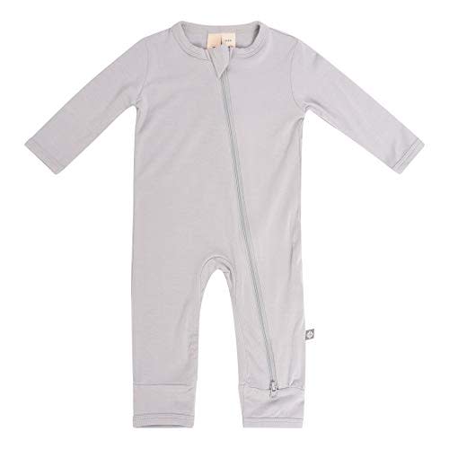 KYTE BABY Soft Bamboo Rayon Rompers, Zipper Closure, 0-24 Months