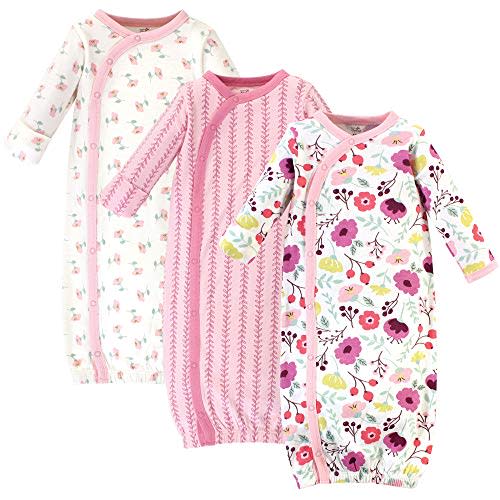Touched by Nature Baby Girls' Organic Cotton Kimono Gowns