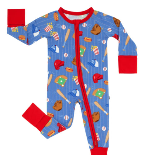 Blue All Stars Zippy - Little Sleepies