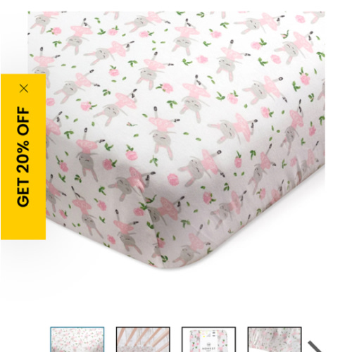 Organic Cotton Fitted Crib Sheet | Honest Baby Clothing