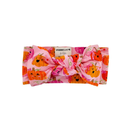 Knot Bow, Pumpkin Girlies – SpearmintLOVE