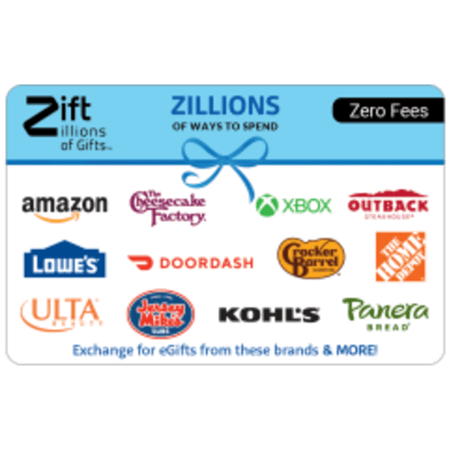 Zillions Gift Card