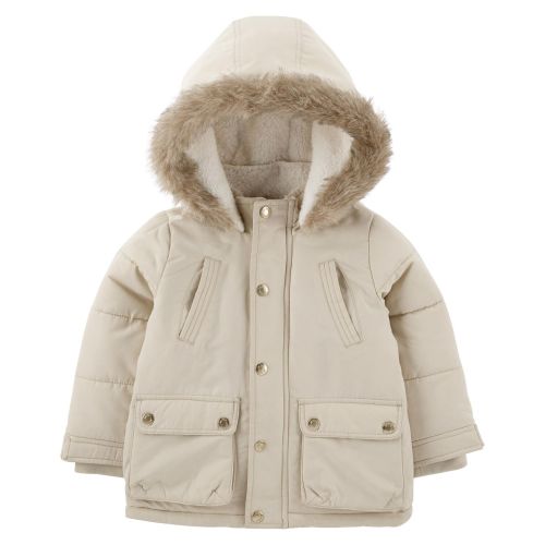 Baby Faux Fur Hooded Parka