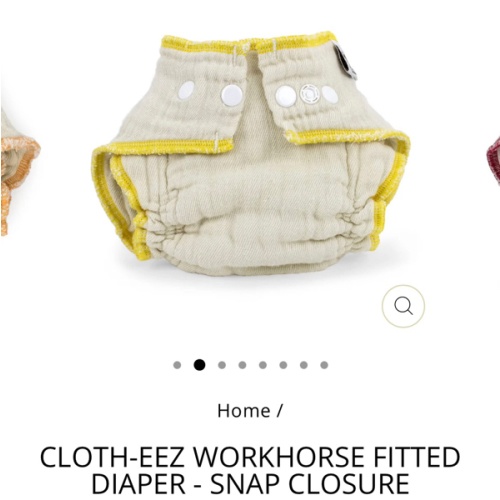 Cloth-eez Workhorse Fitted Diapers