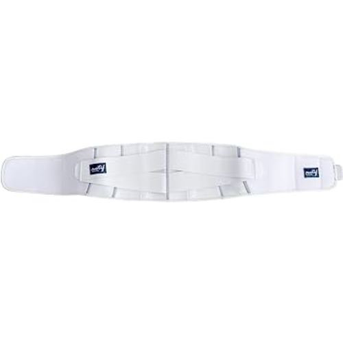 Motif Medical, Pregnancy Support Band, Relieves Pressure on the Abdomen, Lower Back, Hips, and Pelvis, White - Medium