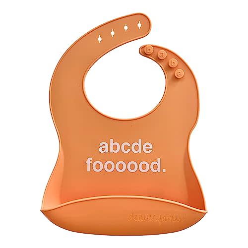 Denver James Silicone Feeding Bibs | Dishwasher Safe. Waterproof. Adjustable.