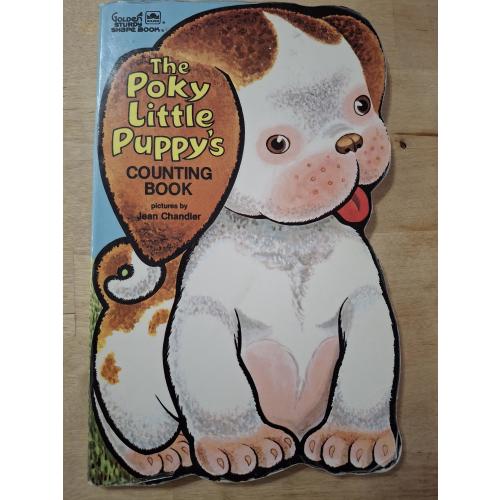 The Poky Little Puppy's Counting Book by Jean Chandler