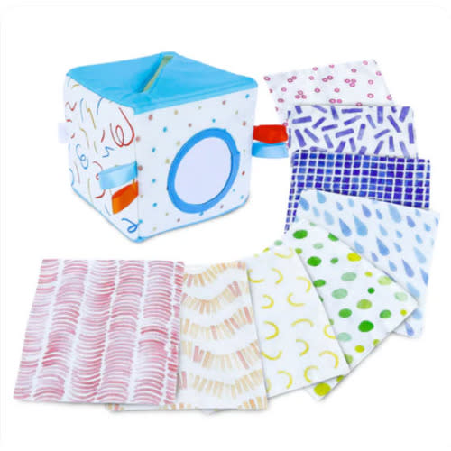 Soft Fabric Tissue Box Toy – Quiggly