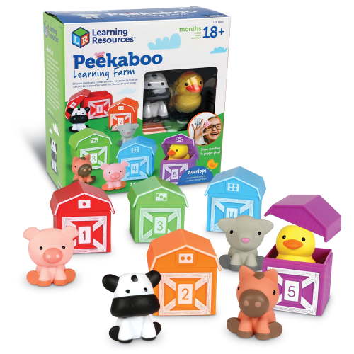Learning Resources Peekaboo Learning Farm Educational Toys