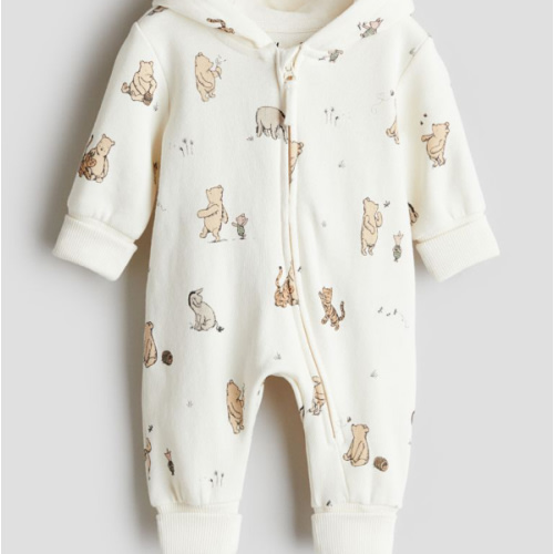 Hooded Sweatshirt Jumpsuit