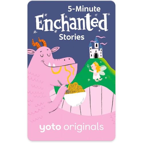 YOTO 5-Minute Enchanted Stories – Kids Audio Card for Use with Player & Mini All-in-1 Audio Device, Screen-Free Listening with Fun Stories for Playtime Bedtime & Travel, 4+