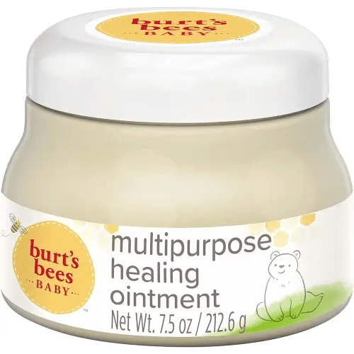 Burt's Bees Baby 100% Natural Multipurpose Healing Ointment, Face & Body Baby Ointment – 7.5 Ounce Tub