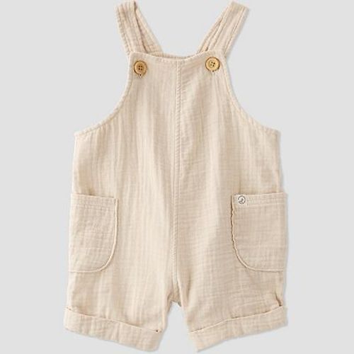 Baby Little Planet by Carter's Organic Cotton Gauze Shortalls