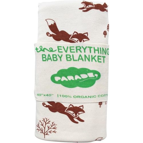 Parade Everything Organic Baby Blanket Foxes