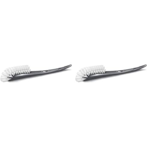 Philips AVENT Baby Bottle and Nipple Brush, Grey, SCF145/18 (Pack of 2)