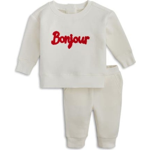 Alyssum Brushed Fleece Magnetic Sweatshirt & Joggers Set